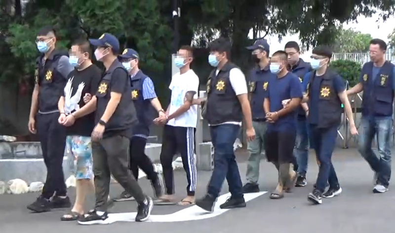 宮廟堂主吸收小弟暴力恐嚇取財 台中警逮11人