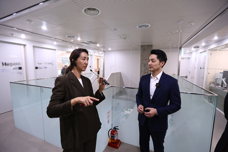 蔣萬安訪韓新創育成機構 向現代集團創辦人孫女取經