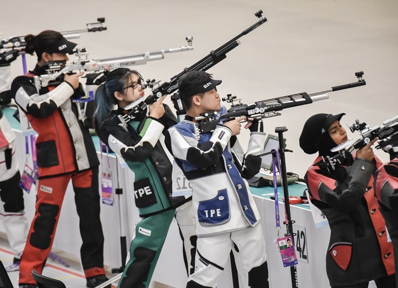 亞運射擊呂紹全林穎欣16名作收 放眼未來繼續努力