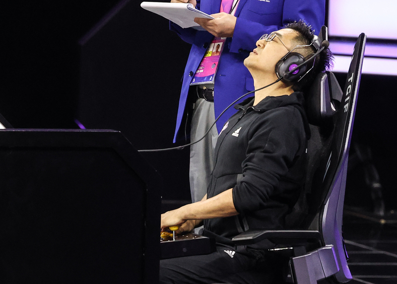 亞運電競快打旋風頂尖對決 向玉麟惜奪銀