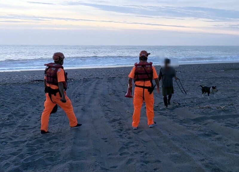 颱風小犬海警發布 台東縣劃定山區海邊管制進入