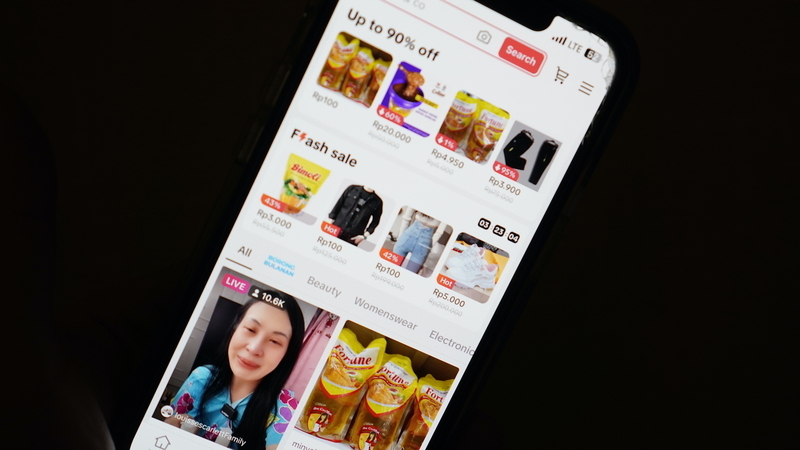 印尼TikTok「直播帶貨」走入歷史 實體業者樂觀其成