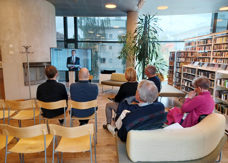 瑞典圖書館瘋諾貝爾 直播文學獎得主揭曉典禮