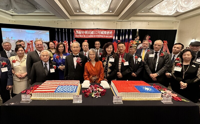 舊金山駐處國慶酒會 政要肯定台灣人對矽谷貢獻