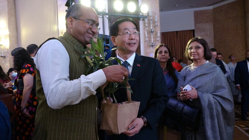 國慶酒會 印度國會議員籲聯合國接納台灣