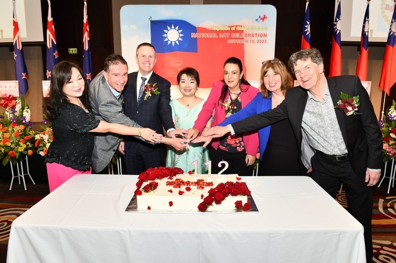 奧克蘭駐處舉辦國慶酒會 強調台灣成就與韌性