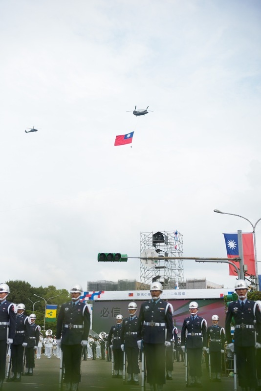 翡翠騎士國慶預演亮相 演出灌籃高手、櫻桃小丸子