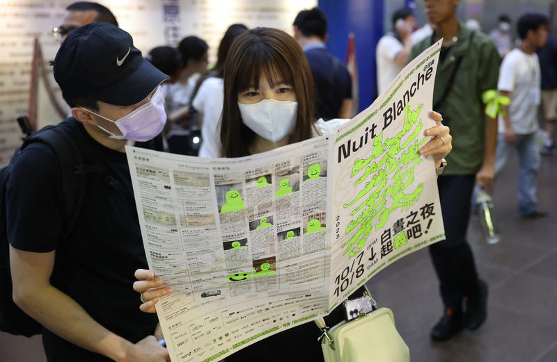 白晝之夜信義區登場 北市府議會等處化身展場