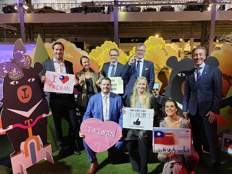 布魯塞爾雙十國慶酒會 逾300人出席