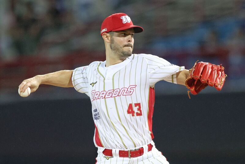 布里悍本季拿第10勝 先發好投率龍擊敗悍將