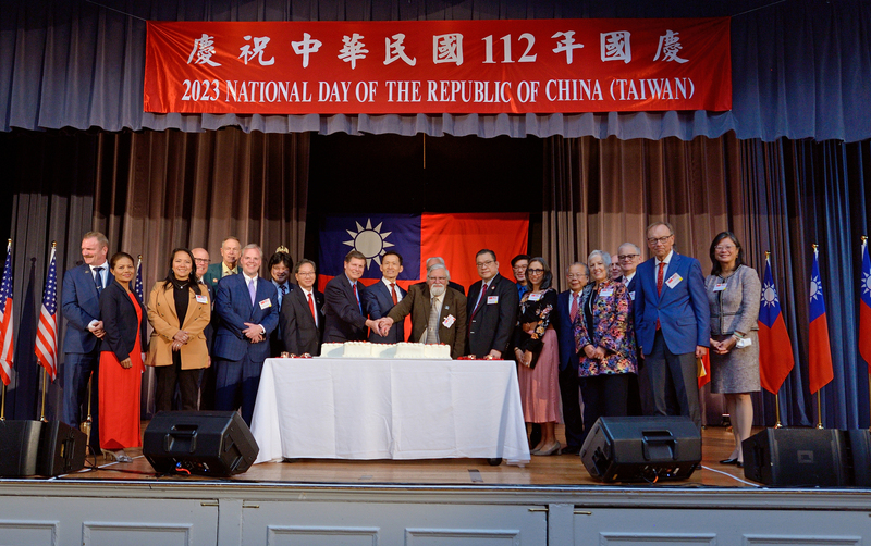 波士頓駐處國慶酒會 處長以台灣國際成就為傲