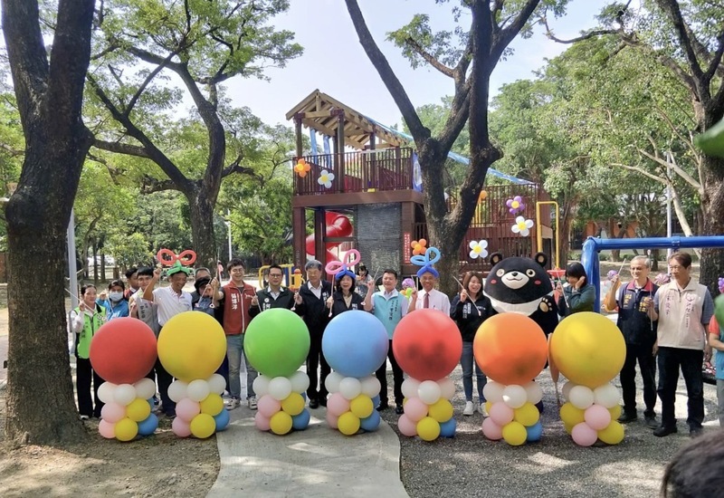 高市客家兒童遊戲區啟用 融入文化意象具教育意涵