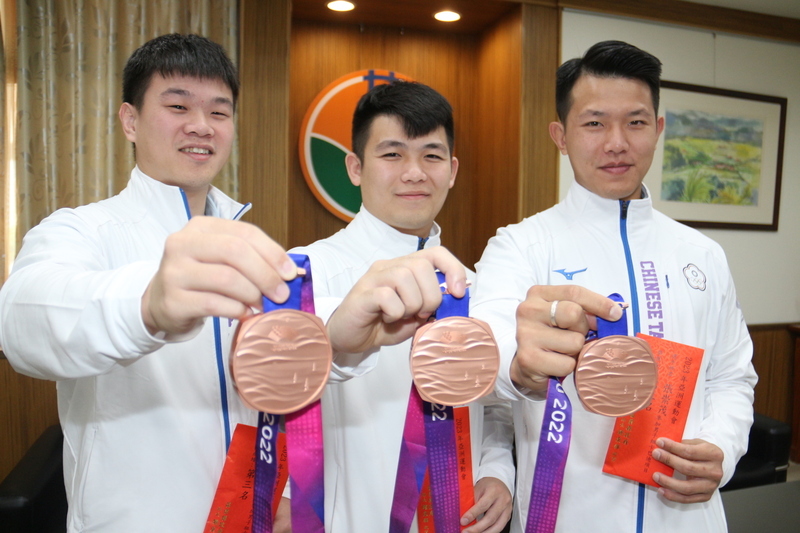 苗栗3子弟亞運卡巴迪奪銅 縣府表揚讚台灣之光