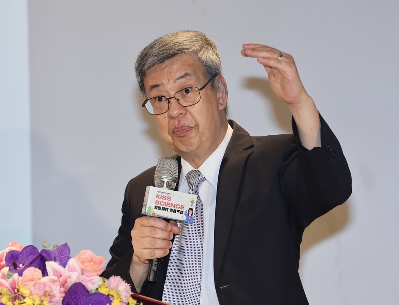 鼓勵接觸科研 陳建仁：台灣科學評比2012年來最好