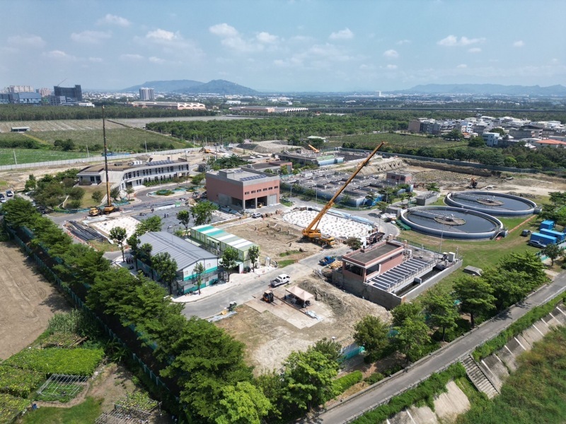 橋頭再生水廠興建 預定115年供水台積電