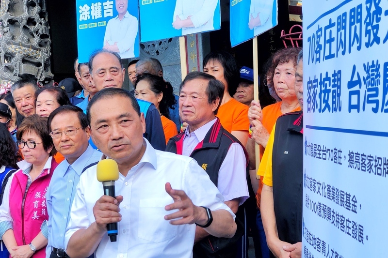 侯友宜展開客家週行程 首站桃園提出6大客家政策
