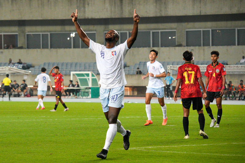 安以恩扮功臣 台灣男足世界盃資格賽3比0勝東帝汶