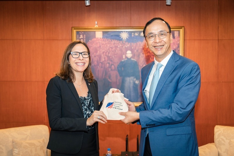 朱立倫會羅森柏格 就兩岸、選舉交換意見