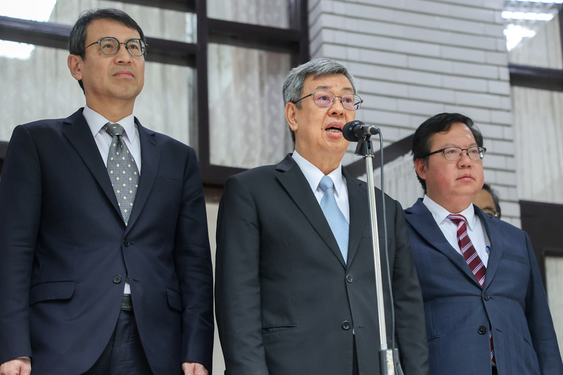 陳建仁籲侯友宜理性討論政府施政 勿抹黑造謠