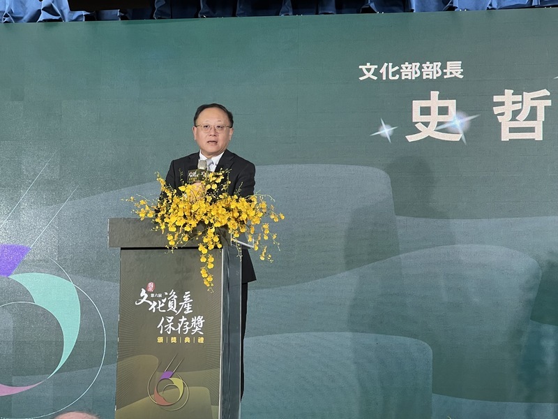 文資修復案逾300件 史哲：與產業面接軌培養人才