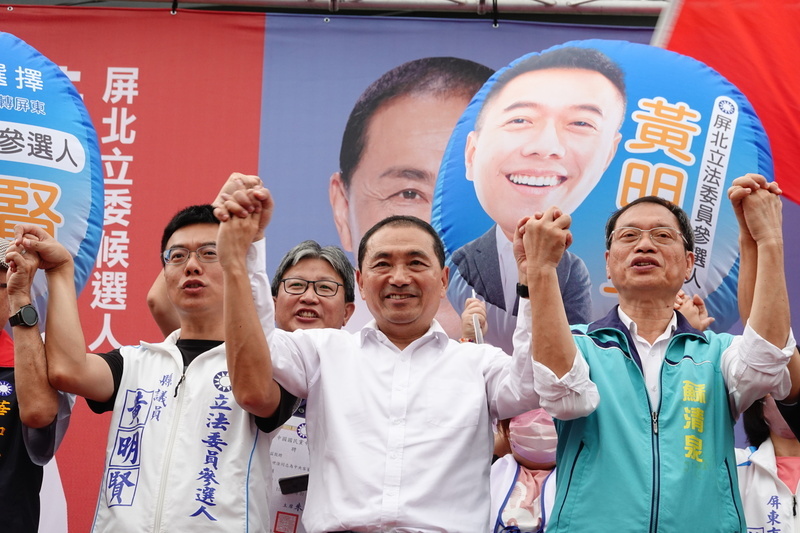 屏東造勢 侯友宜：台獨是戰爭風險最高的方式