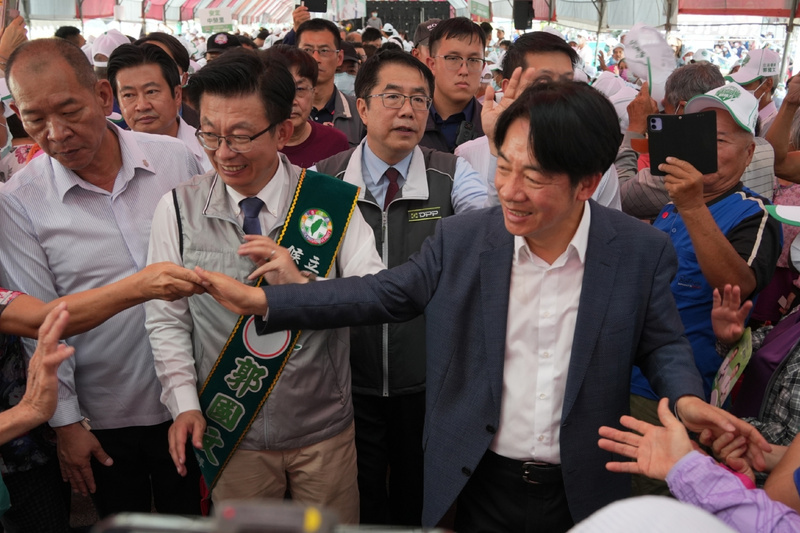 賴清德輔選郭國文 讚南科三期有利爭取台積電擴廠