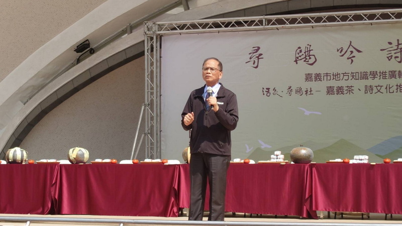 游錫堃台語吟自創詩「淬鍊」 先人打拚才有民主台灣