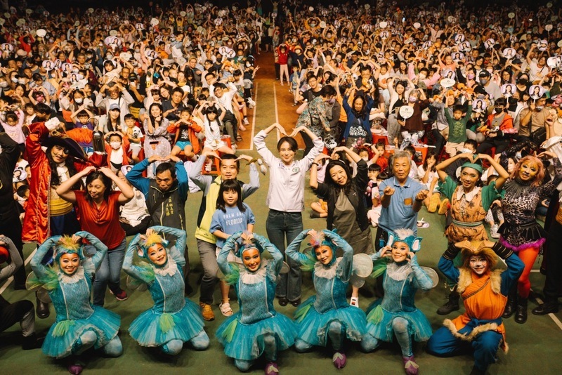 紙風車駛入汐止 蕃薯森林奇遇記吸引逾3千人觀賞