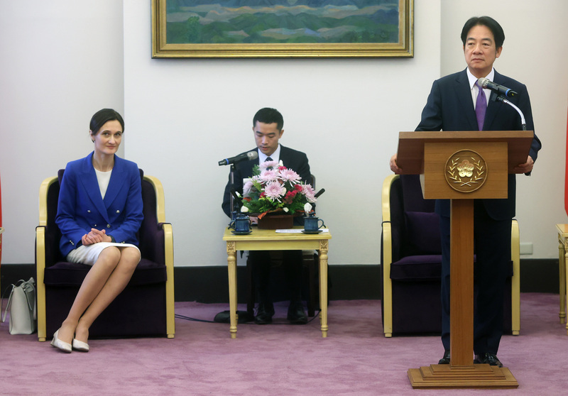 賴清德感謝立陶宛議長挺台 3面向加強雙邊合作