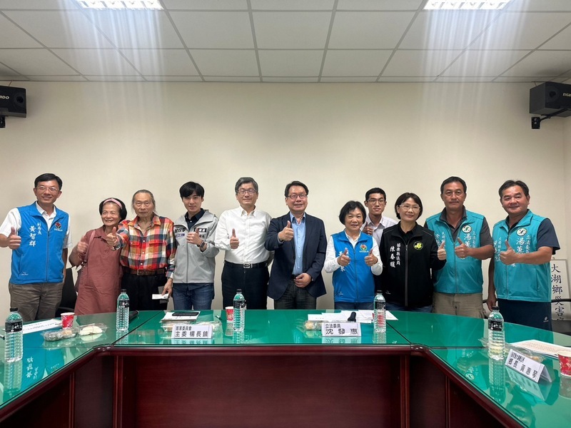 提升苗縣大湖旅遊環境 曾玟學盼串連完整廊帶