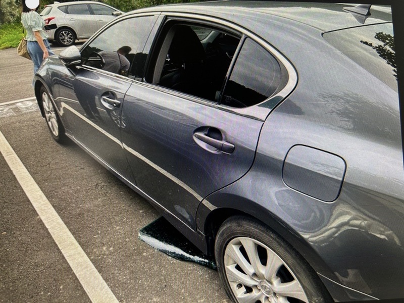 南庄河堤停車場多車遭砸竊 警鎖定1嫌查緝中