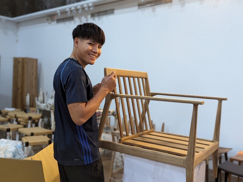 木作傢俱打造花蓮青年留鄉產業 華山園區展手藝