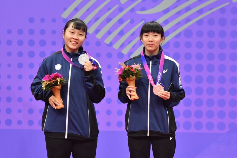 「喜歡有隊友感覺」 田曉雯林姿妤亞帕運奪銀互勉