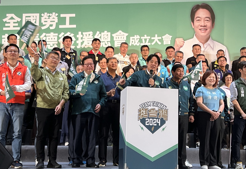 賴清德盼照顧勞工朋友 相信台灣經濟能再往前