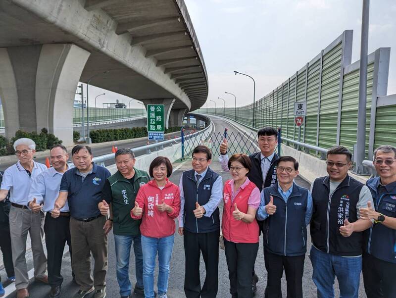 台74線草湖交流道31日通車 大里霧峰更便捷