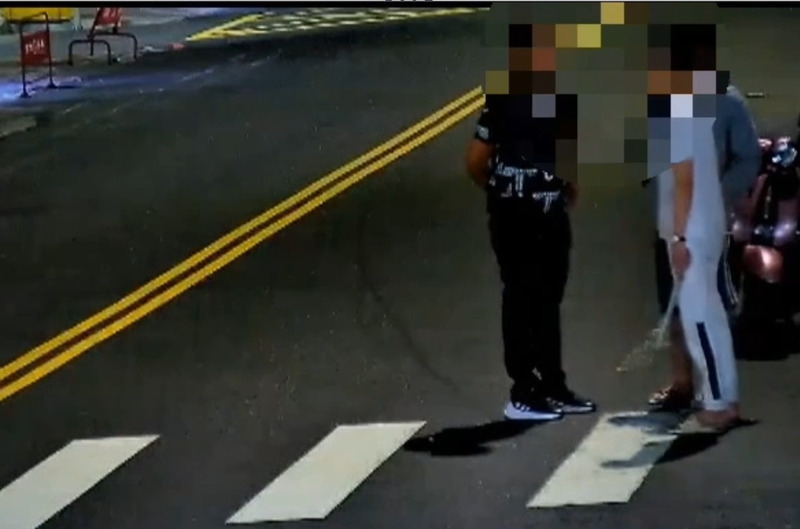 高雄男欠債引口角 當街揮刀遭依恐嚇罪送辦