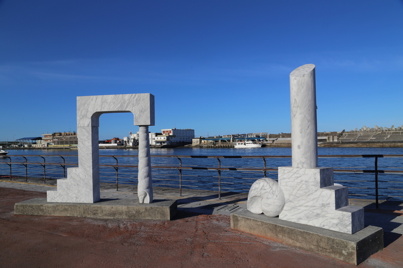 5國10名石雕藝術家創作 融入花蓮成新地景