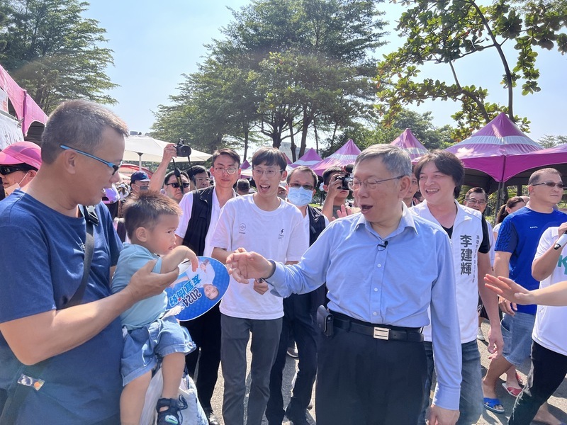 到屏東被追問藍白合破局了嗎 柯文哲只回應「唉唷」