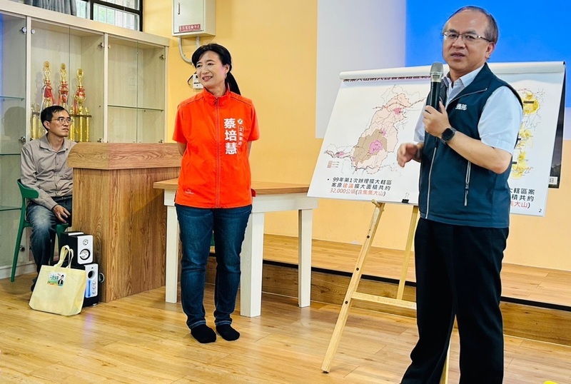 蔡培慧促集集大山入日月潭風景區 提升旅遊服務