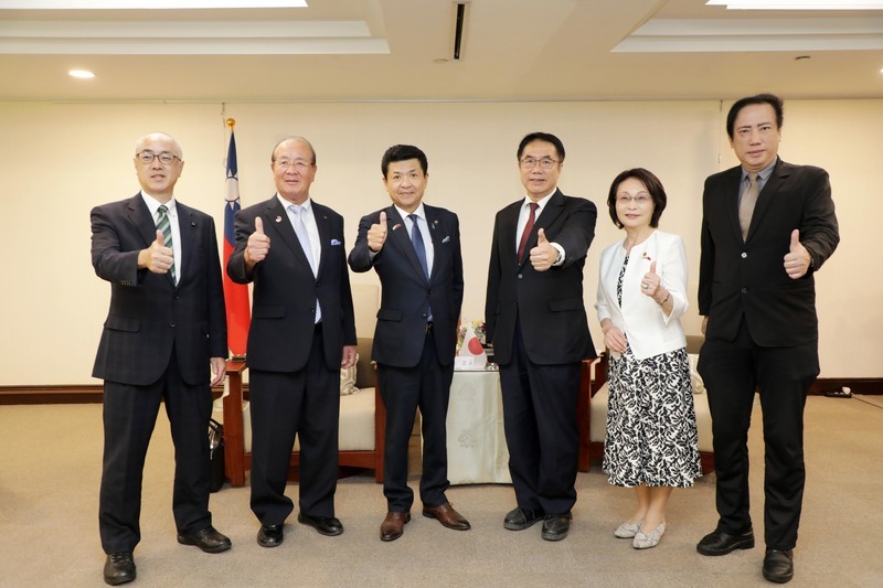 日本金澤市議員拜會黃偉哲 盼交流密切加深友誼