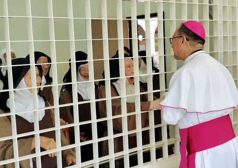 嘉義大林隱修院聖堂奉獻禮 修女終其一生不出會院