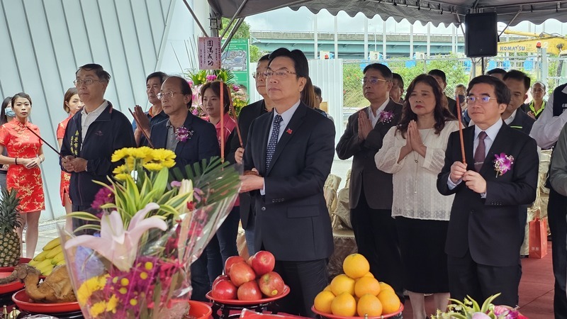 新北果菜公司冷鏈中心動土 營造低溫卸貨空間