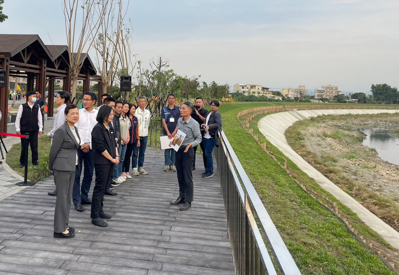 蔡總統：斗南石牛溪整治是前瞻計畫成功範例