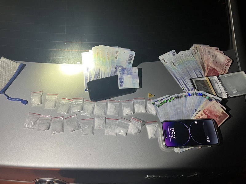 幫派販毒疑以小蜜蜂運毒 中市警逮6人送辦