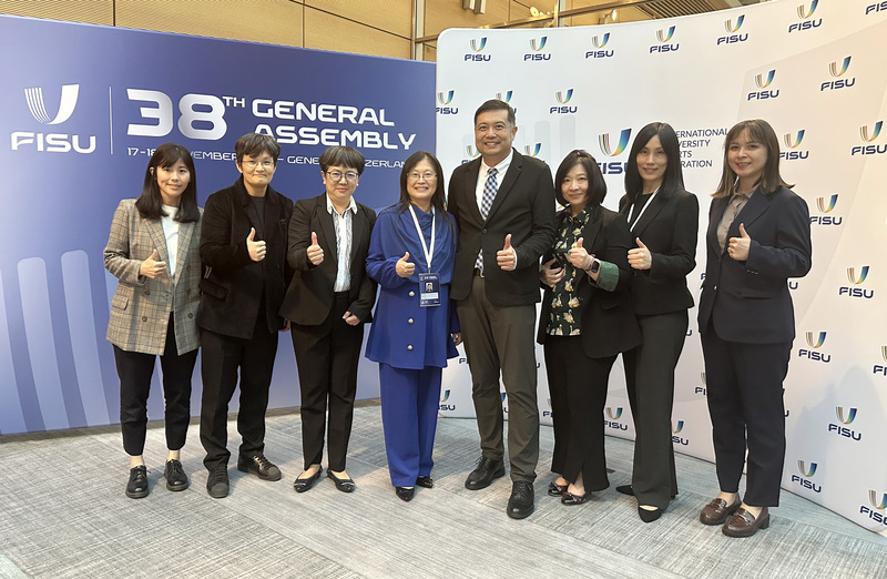 大專體總副會長曾慶裕 連任國際大學運動總會執委