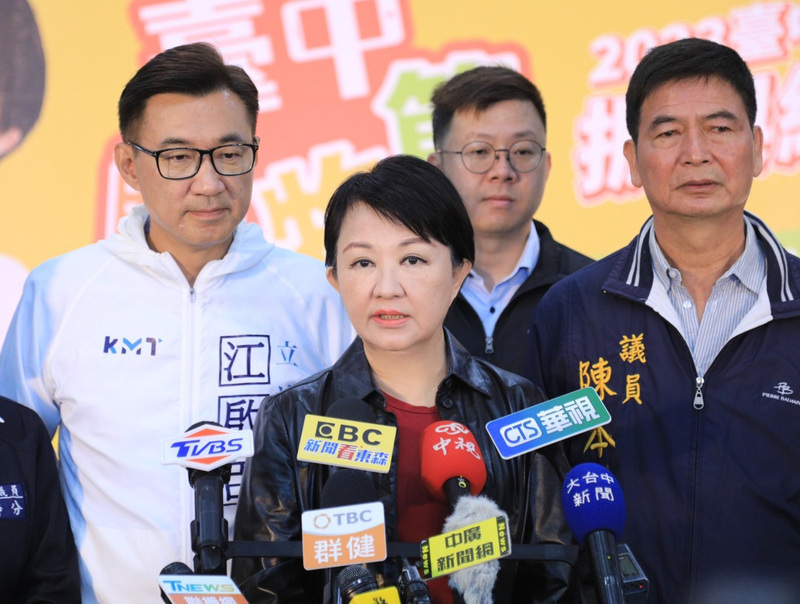 王育敏列國民黨不分區 盧秀燕指有助台中爭預算