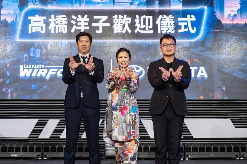 動漫女王高橋洋子現身花博 再為台灣援助311致謝