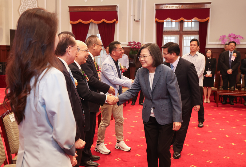 總統見建築界奧斯卡得主 與民間合作落實環境永續