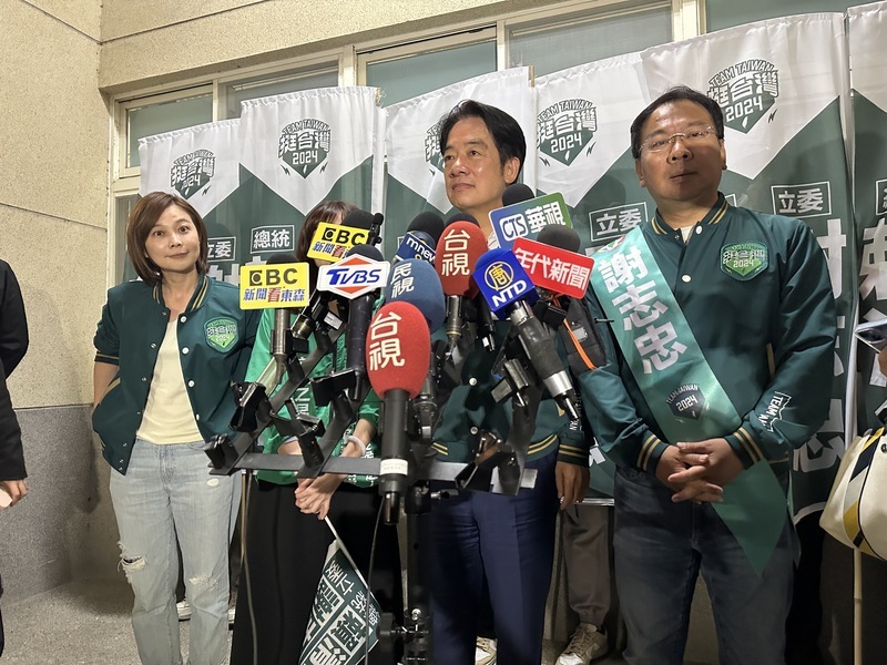 賴清德:藍白合破局 看清只是政黨的利益分贓