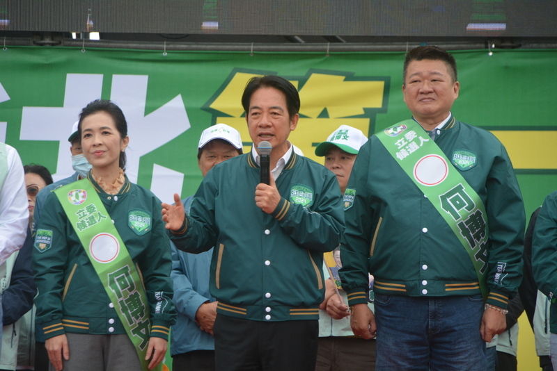 新北林口聯合競總成立 賴清德：世界已上架台灣